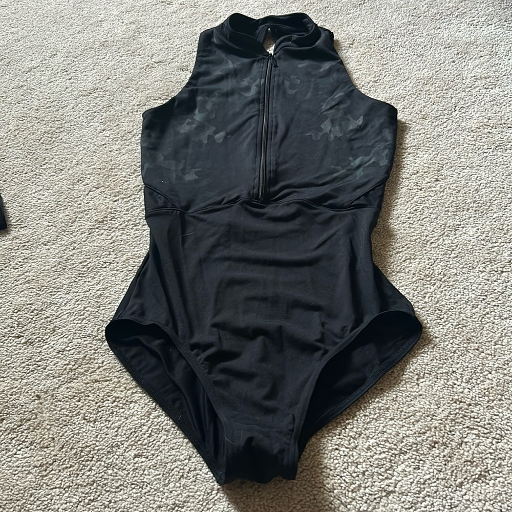 Bloch Quarter-Zip Leotard